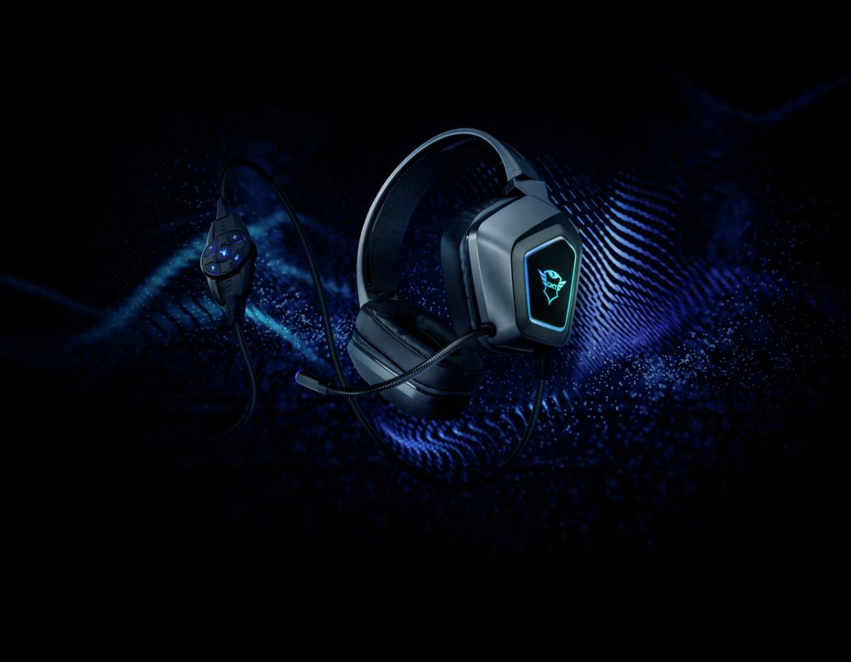 Headset -  Gxt 450 Blizz RGB 7.1 Surround Gaming - stereo 3.5mm - wired -