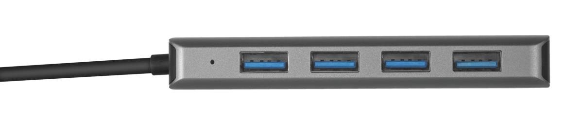 Halyx Hub Aluminium USB-c To 4-port USB-a 3.2