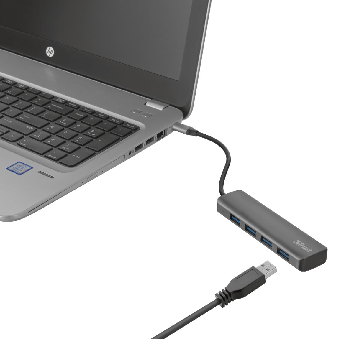 Halyx Hub Aluminium USB-c To 4-port USB-a 3.2
