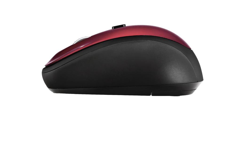Yvi Wireless Mouse Black / Red