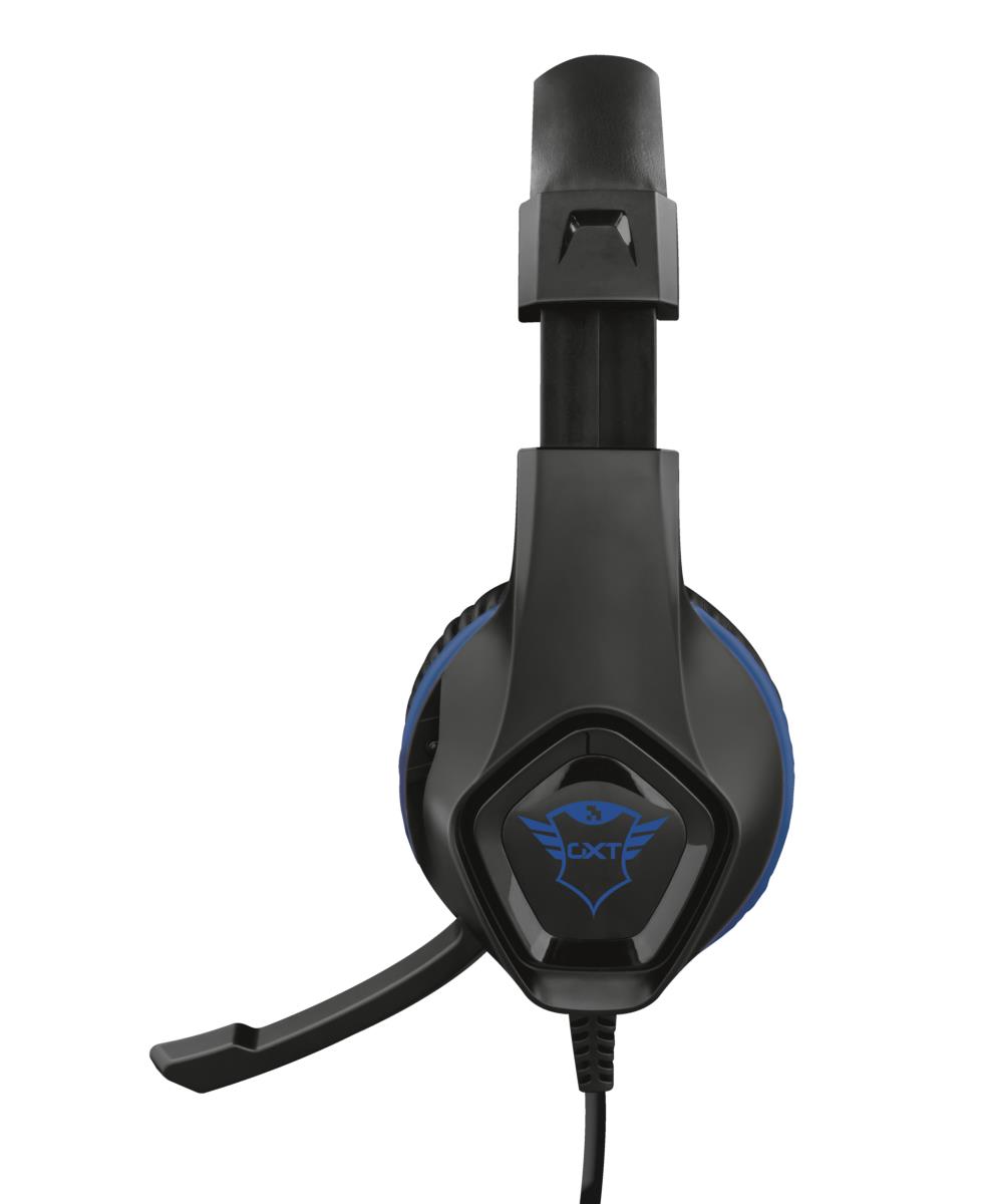 Headset -  Gxt404b Rana - stereo 3.5mm - wired - Blue For Ps4 In