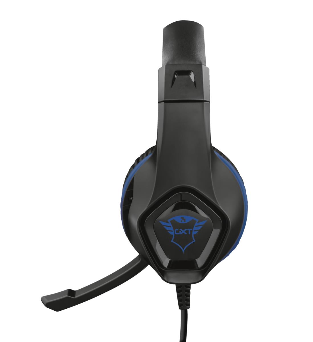 Headset -  Gxt404b Rana - stereo 3.5mm - wired - Blue For Ps4 In
