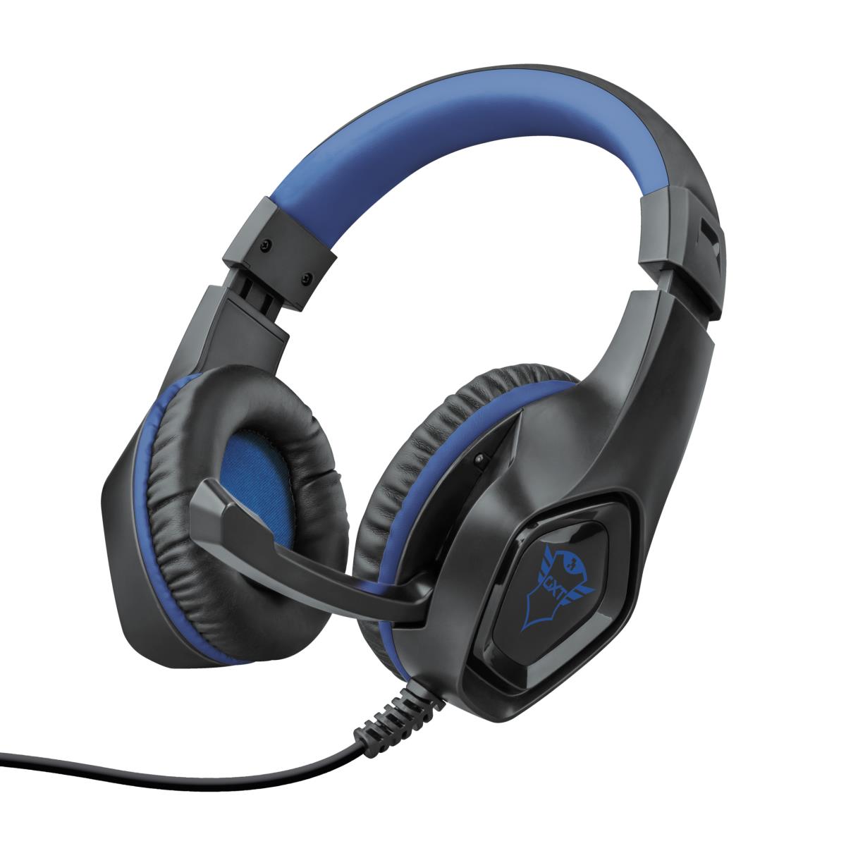 Headset -  Gxt404b Rana - stereo 3.5mm - wired - Blue For Ps4 In