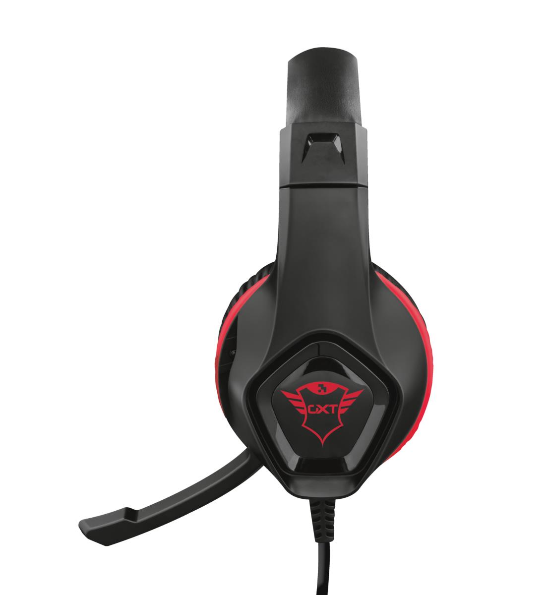 Headset -  Gxt404b Rana - stereo 3.5mm - wired - Red For Nitendo Switch