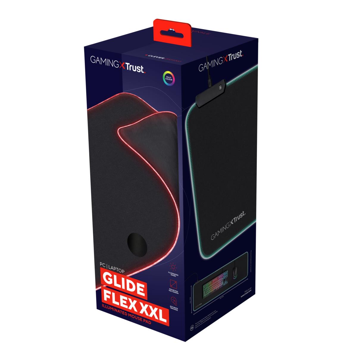 Gxt 764 Glide Flex Xxl RGB Illuminated Flexible Mouse Pad