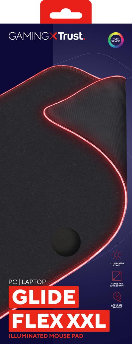 Gxt 764 Glide Flex Xxl RGB Illuminated Flexible Mouse Pad
