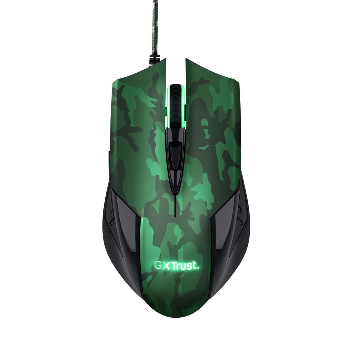 Gxt 781 Rixa Camo Gaming Mouse And Mouse Pad