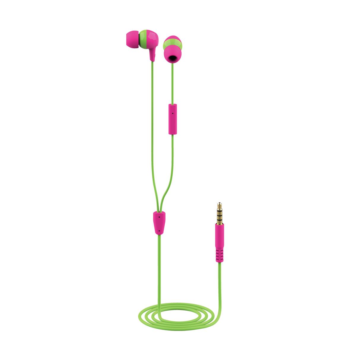 Earphones - Buddi Kids - In Ear 3.5mm - Wired - Pink