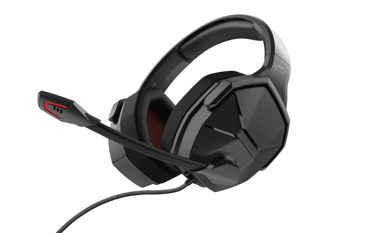 Headset -  Gxt 4371 Ward Multiplatform Gaming - Stereo 3.5mm - Wired - Black