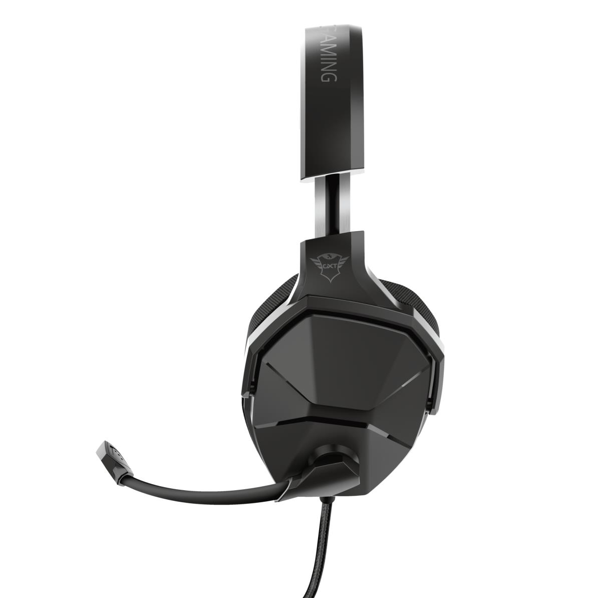 Headset -  Gxt 4371 Ward Multiplatform Gaming - Stereo 3.5mm - Wired - Black