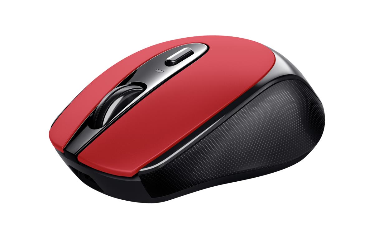 Zaya Rechargeable Wireless Mouse Red