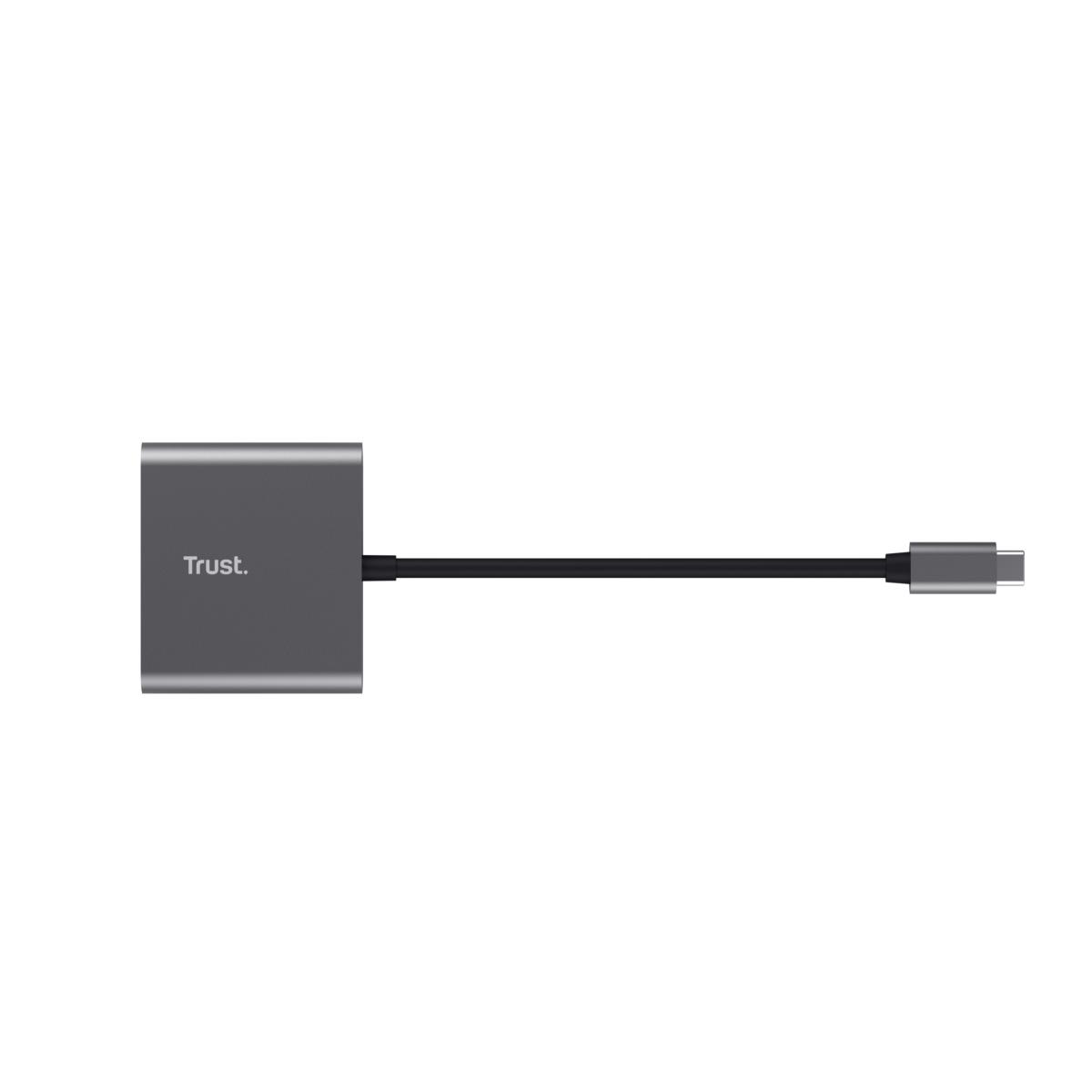 Dalyx Aluminium 3-in-1 USB-c Multi-port Adapter