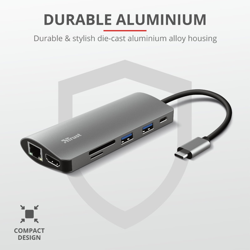 Dalyx 7-in-1 USB-c Multi-port Adapter