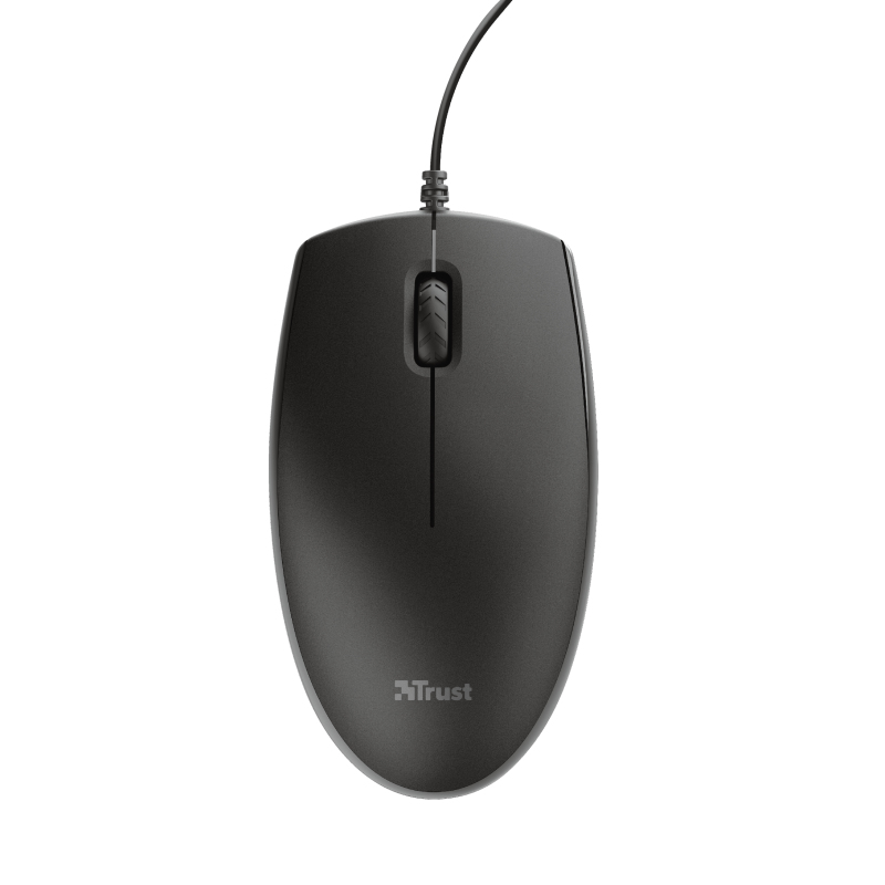 Keyboard Primo - USB - Black - Azerty Belgian And Mouse Set With Warranty 5 Years