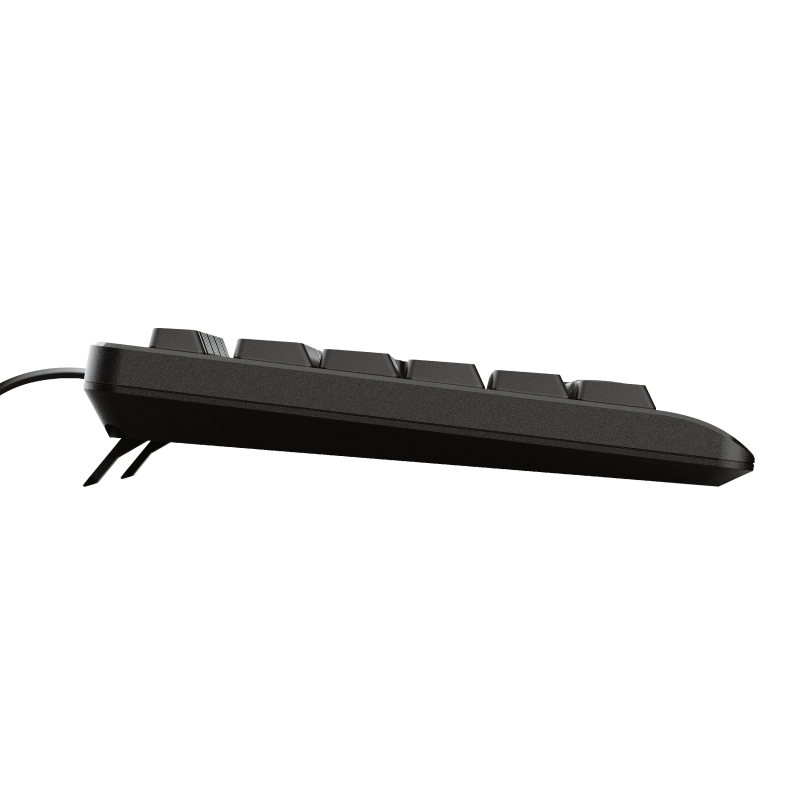 Keyboard Primo - USB - Black - Azerty Belgian With Warranty 5 Yeas