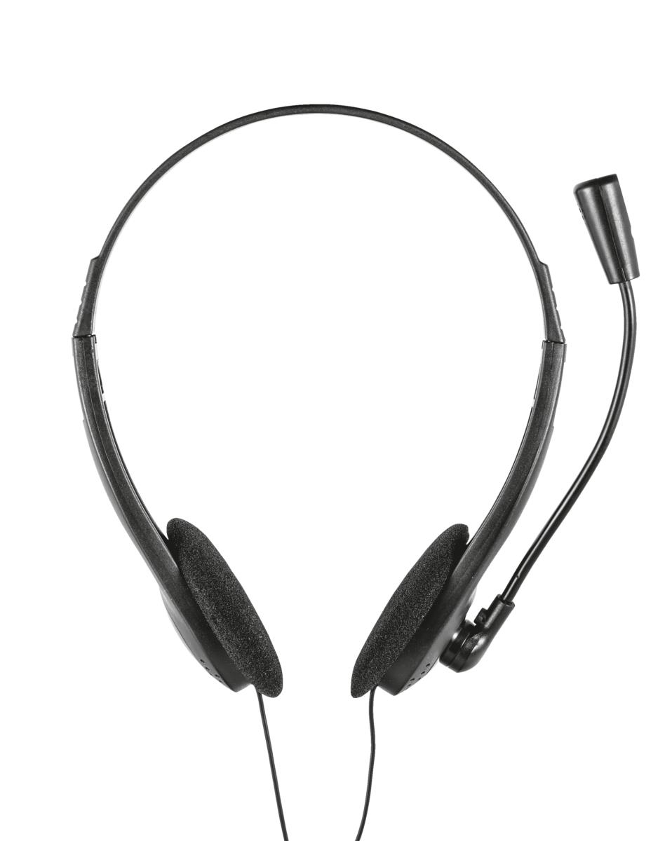 Headset -  Ziva Chat - 3.5mm - Wired - Black