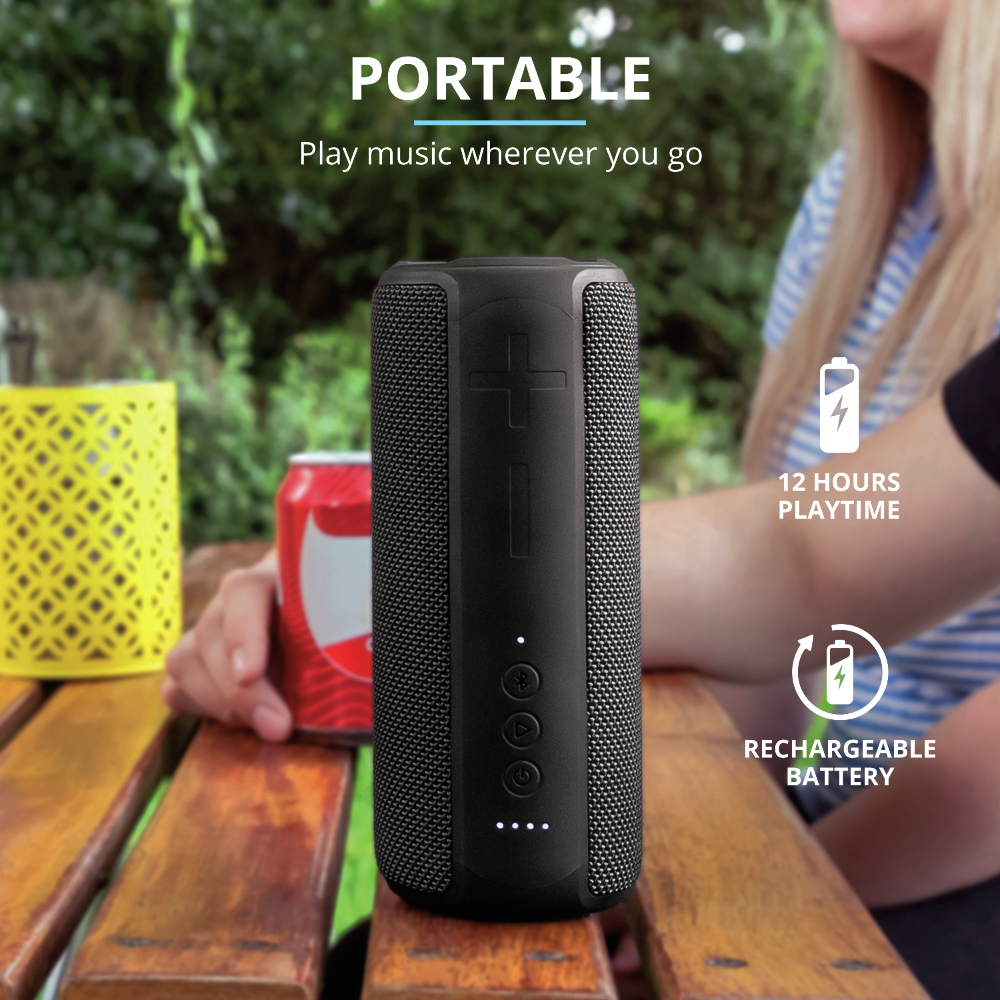 Speaker Caro Max Powerful - Bluetooth - Wireless - Black