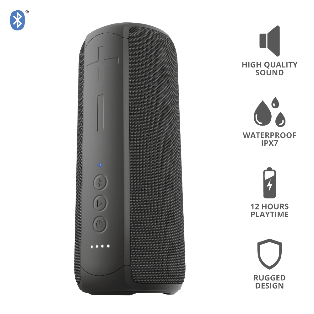 Speaker Caro Max Powerful - Bluetooth - Wireless - Black