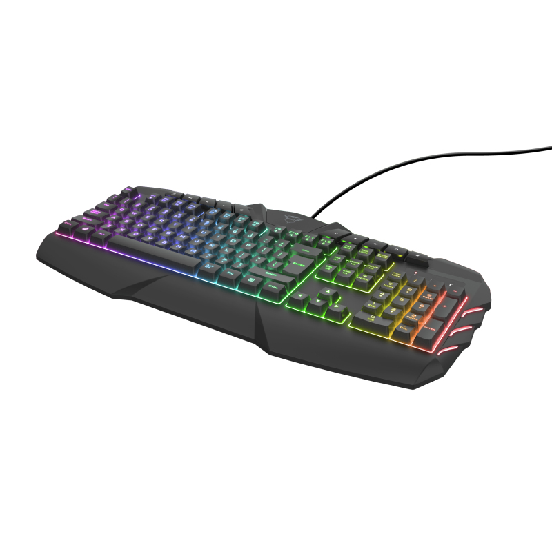 Keyboard Gxt 881 Odyss Semi Mechanical - USB - RGB Black - Azerty Belgian