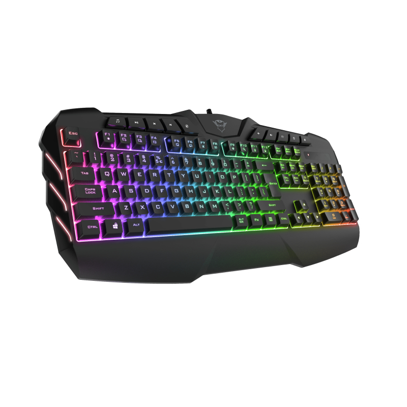 Keyboard Gxt 881 Odyss Semi Mechanical - USB - RGB Black - Azerty Belgian