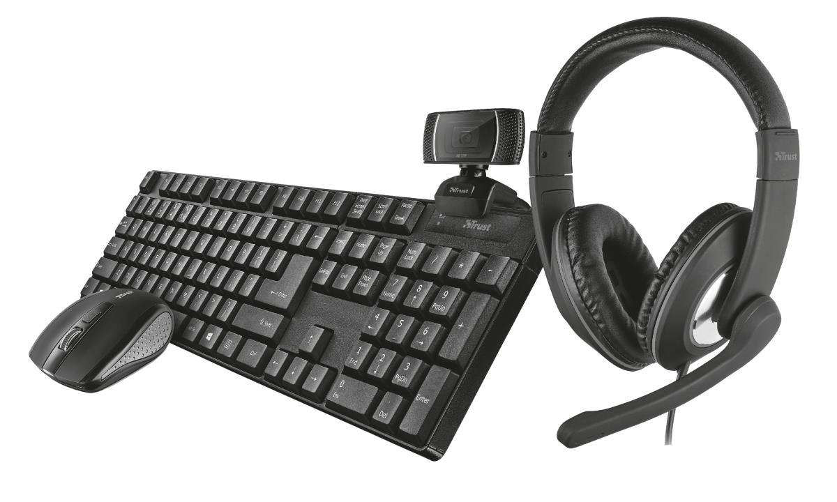 Qoby 4-in-1 Home Office Set Be