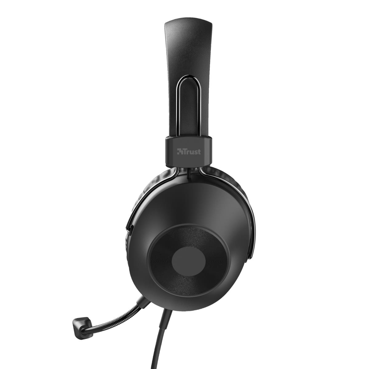 Headset Ozo Over-ear - USB  - Wired - Black