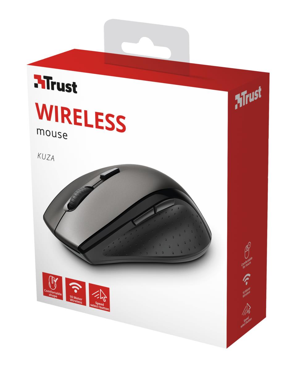 Kuza Wireless Mouse Black