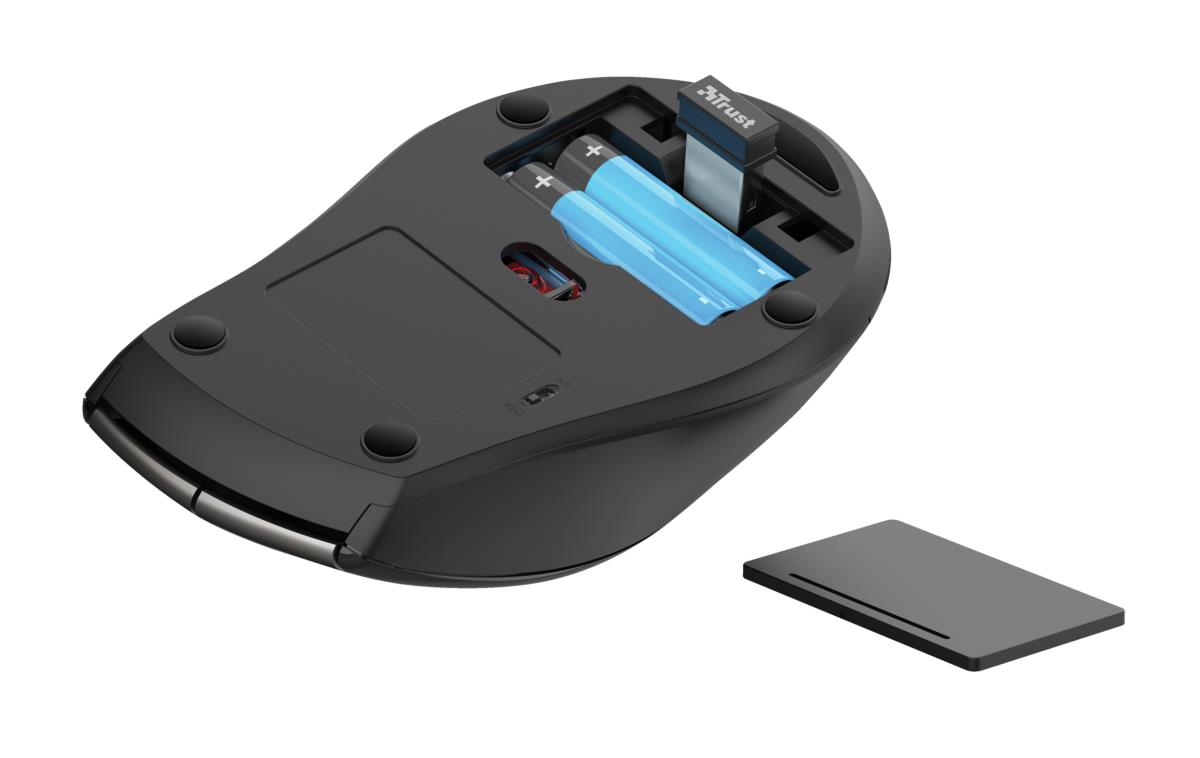 Kuza Wireless Mouse Black