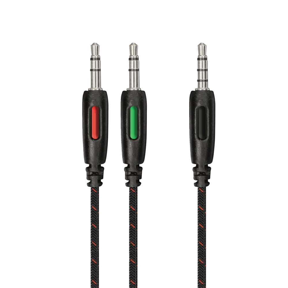 Headset -  Gxt 323 Carus Gaming - Stereo 3.5mm - Wired - Black