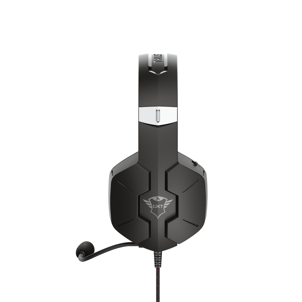 Headset -  Gxt 323 Carus Gaming - Stereo 3.5mm - Wired - Black