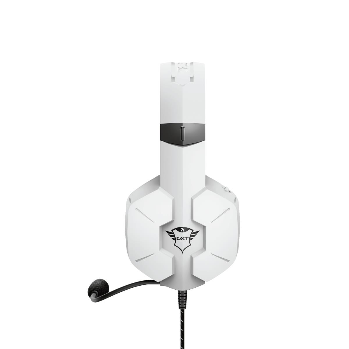 Headset - Gxt 323w Carus Gaming - Stereo 3.5mm - Wired - White For Ps5