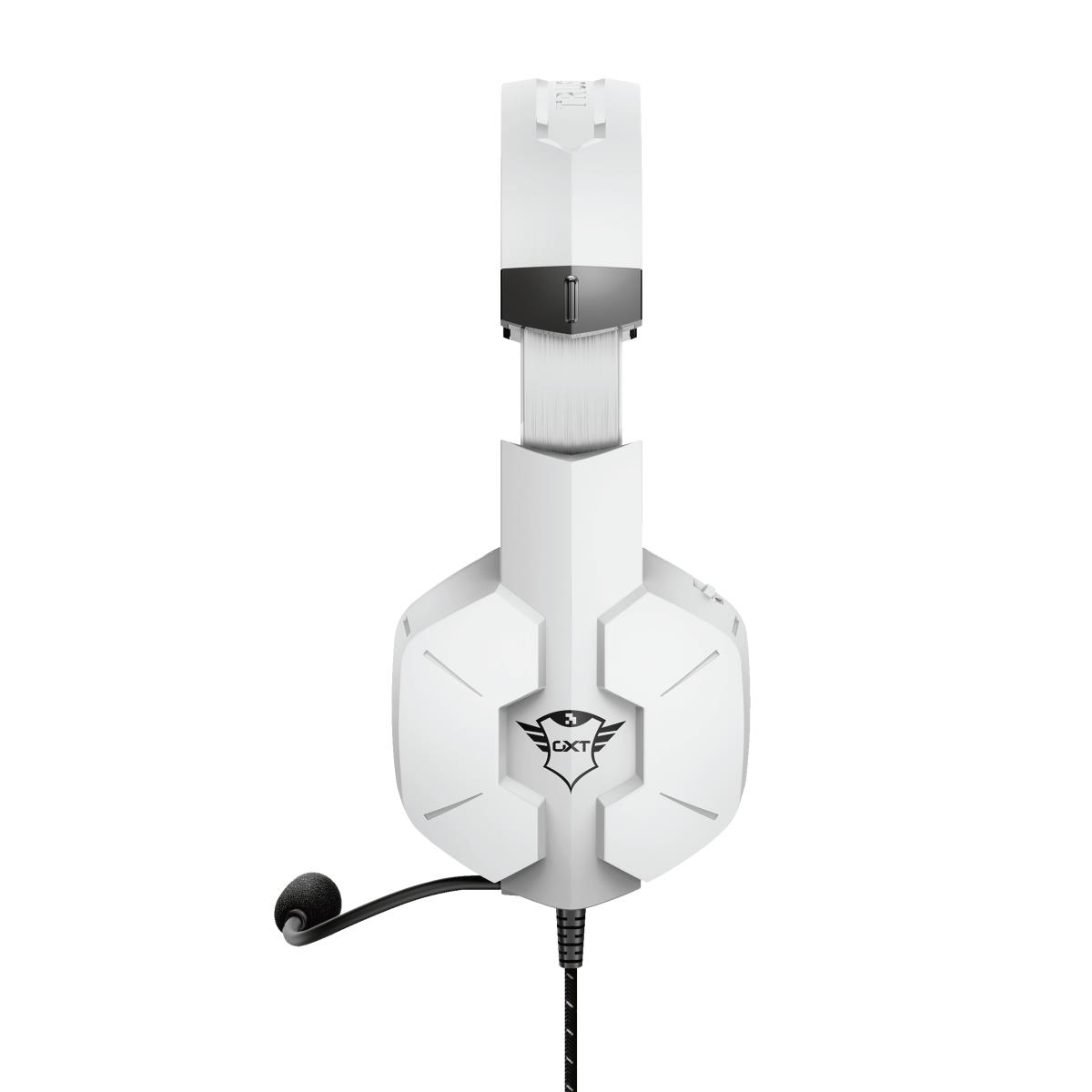 Headset - Gxt 323w Carus Gaming - Stereo 3.5mm - Wired - White For Ps5