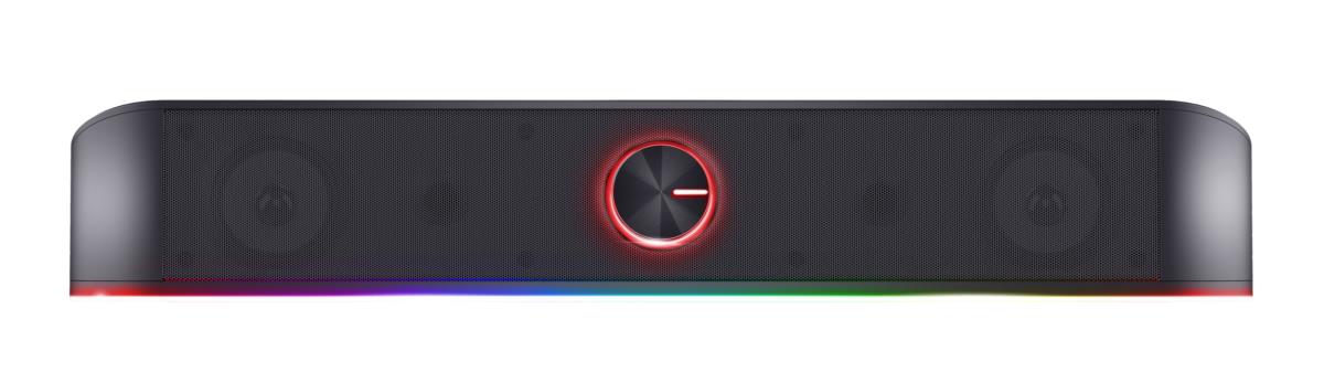 Soundbar - Gxt 619 Thorne RGB Illuminated - USB - 3.5mm - Wired - Black