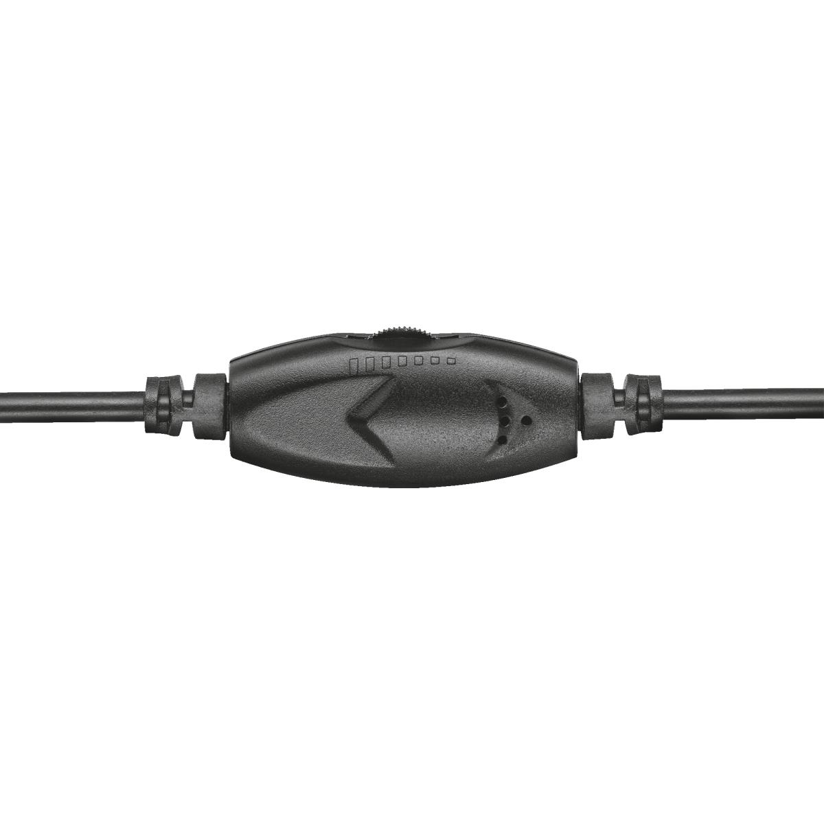 Headset Hs-100 Chat - 3.5mm - Wired - Black