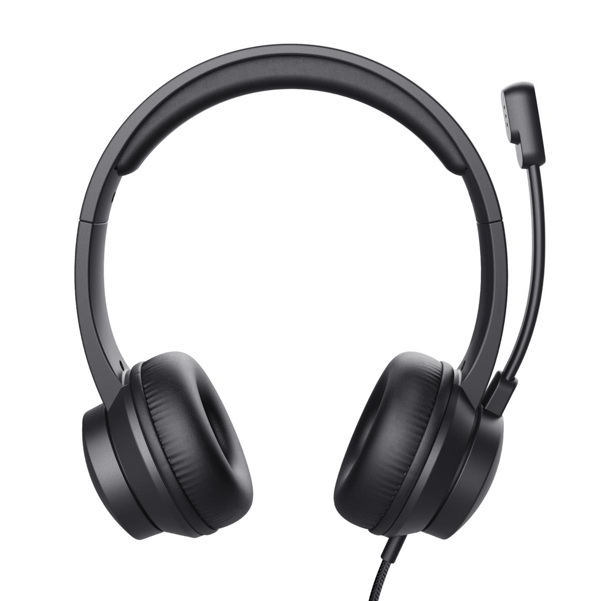 Headset - Hs-200 - USB Stereo 3.5mm - Wired - Black