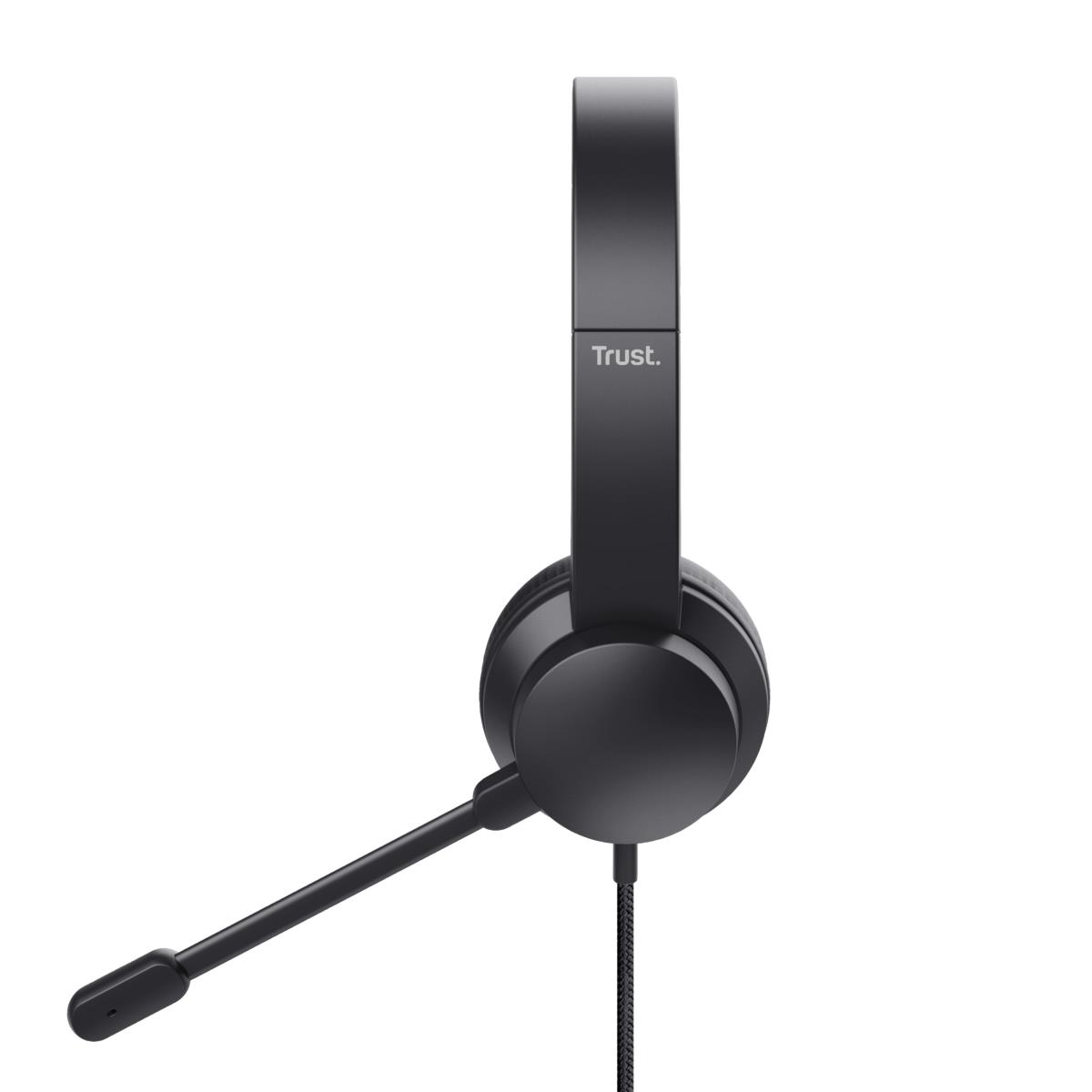 Headset - Hs-200 - USB Stereo 3.5mm - Wired - Black