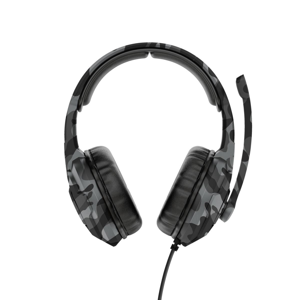 Headset -  Gxt 411k Radius Gaming - Stereo 3.5mm - Wired - Black Camo