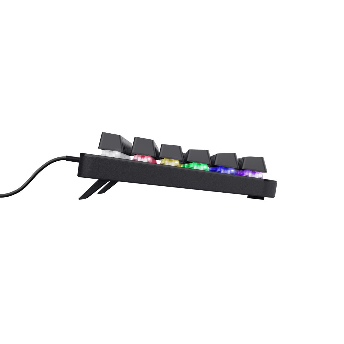 Keyboard Gxt 863 Mazz Mechanical - USB - Black - Qwerty Uk