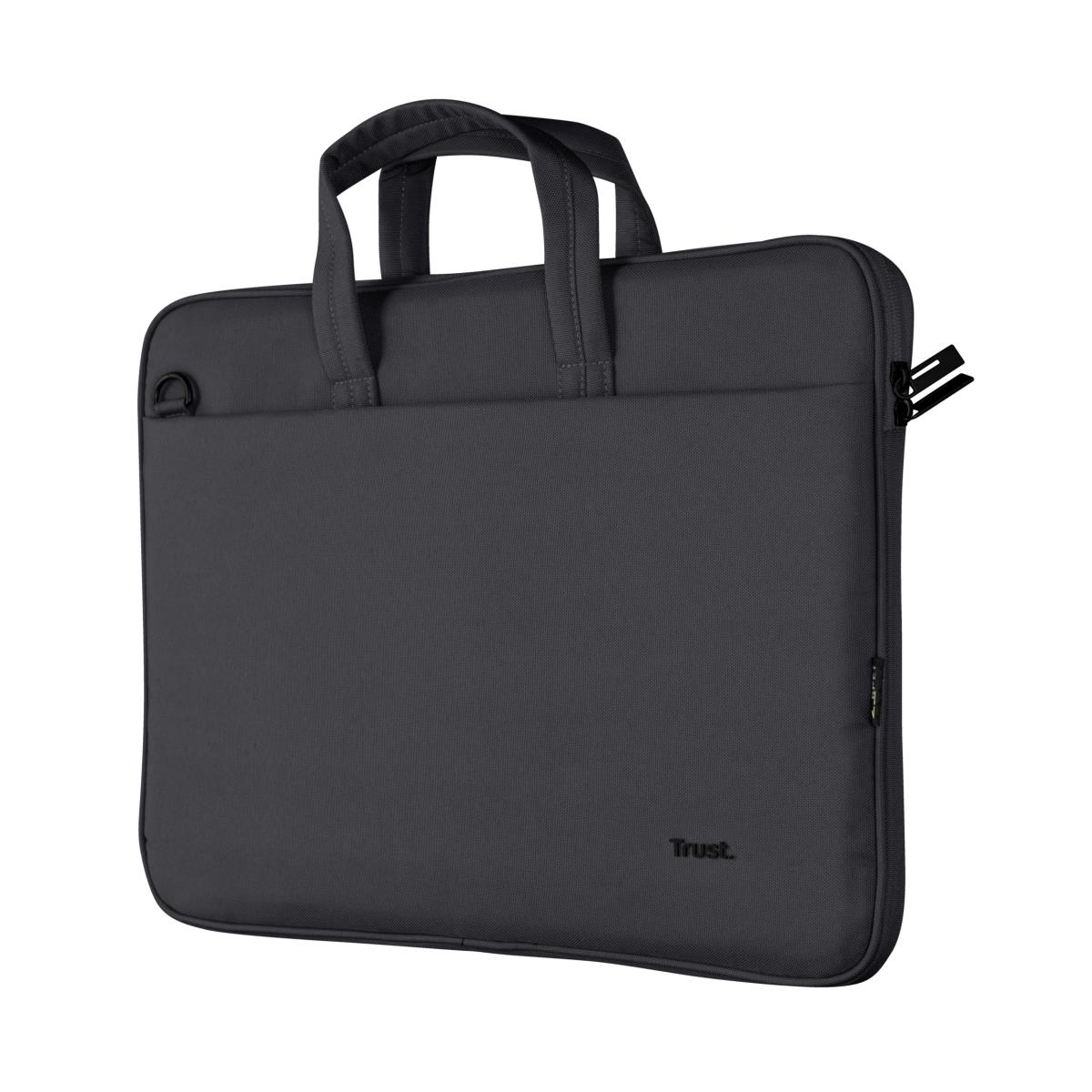 Bologna Slim Laptop Bag For 16in Eco Laptops Black With 5 Years Warranty