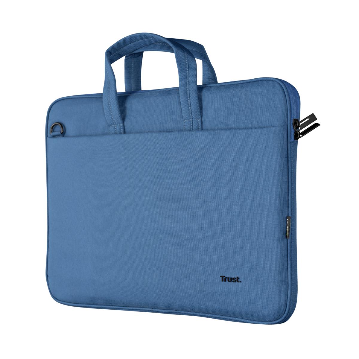 Bologna Slim Laptop Bag For 16in Eco Laptops Blue With 5 Years Warranty