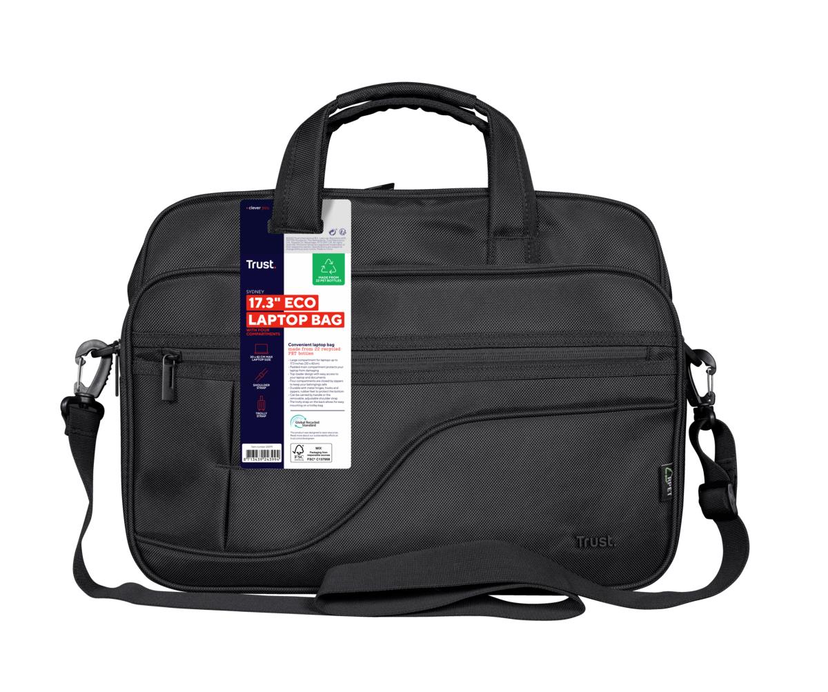 Sydney Slim Laptop Bag For 17.3in Eco Laptops