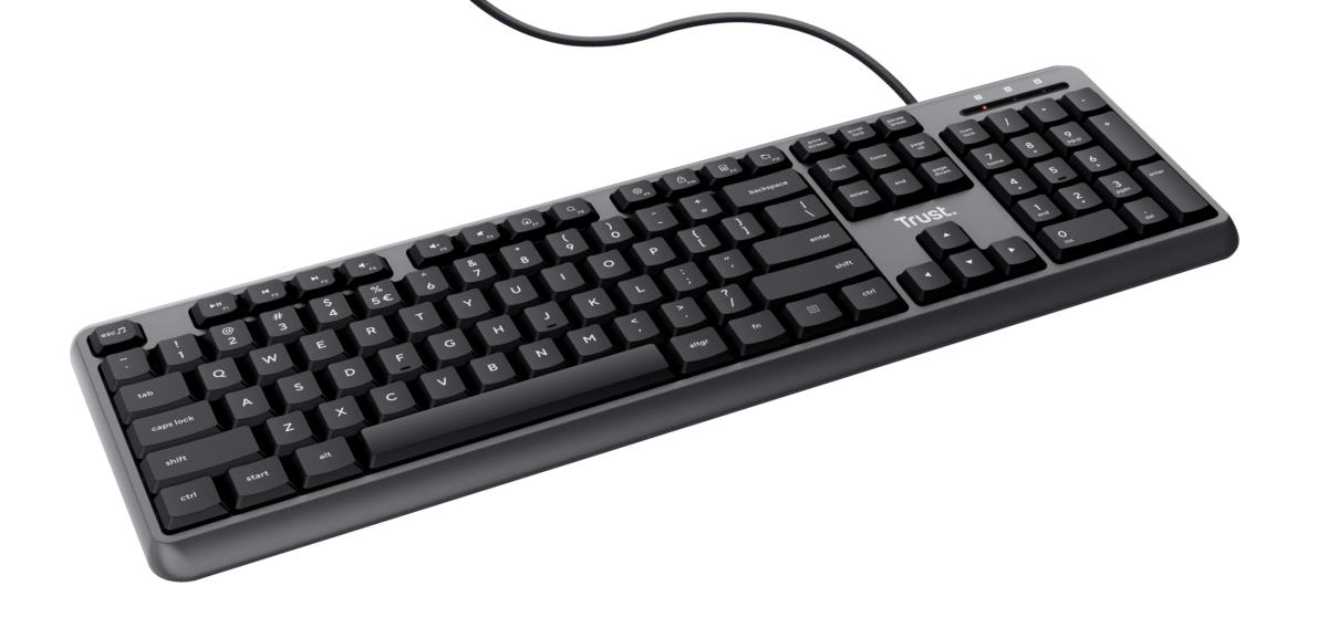Keyboard Ody - Silent - Wired Black - Qwerty Us / Int''l
