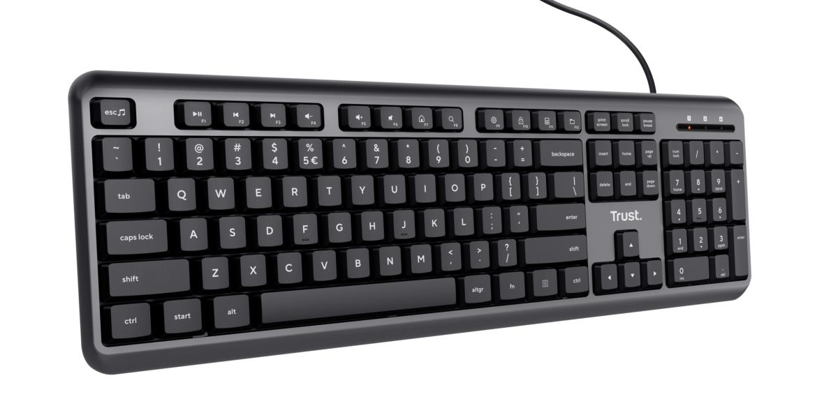 Keyboard Ody - Silent - Wired Black - Qwerty Us / Int''l