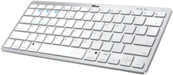 Wireless Keyboard Nado - Bluetooth - Silver