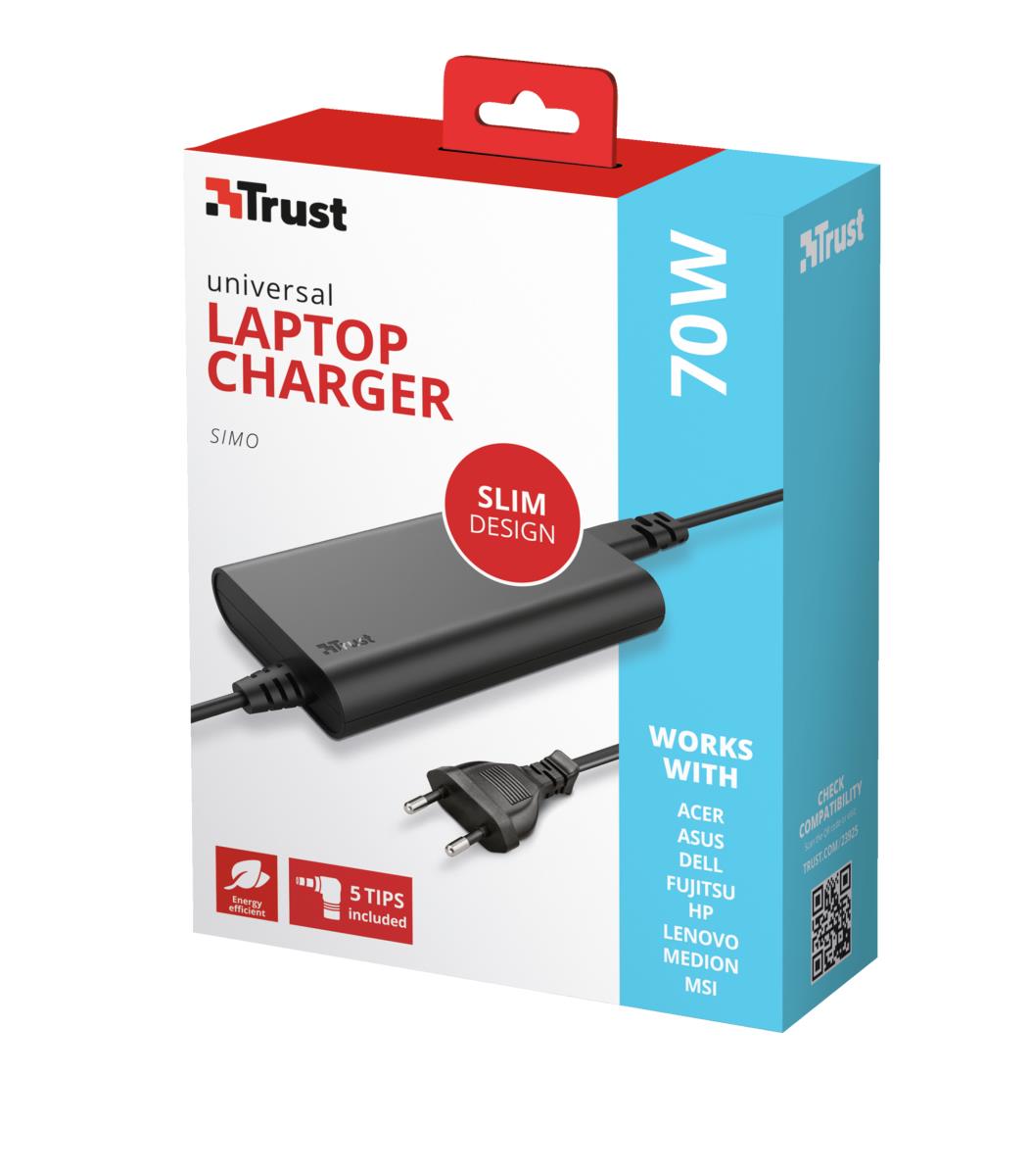 Simo Slim Laptop Charger 70w