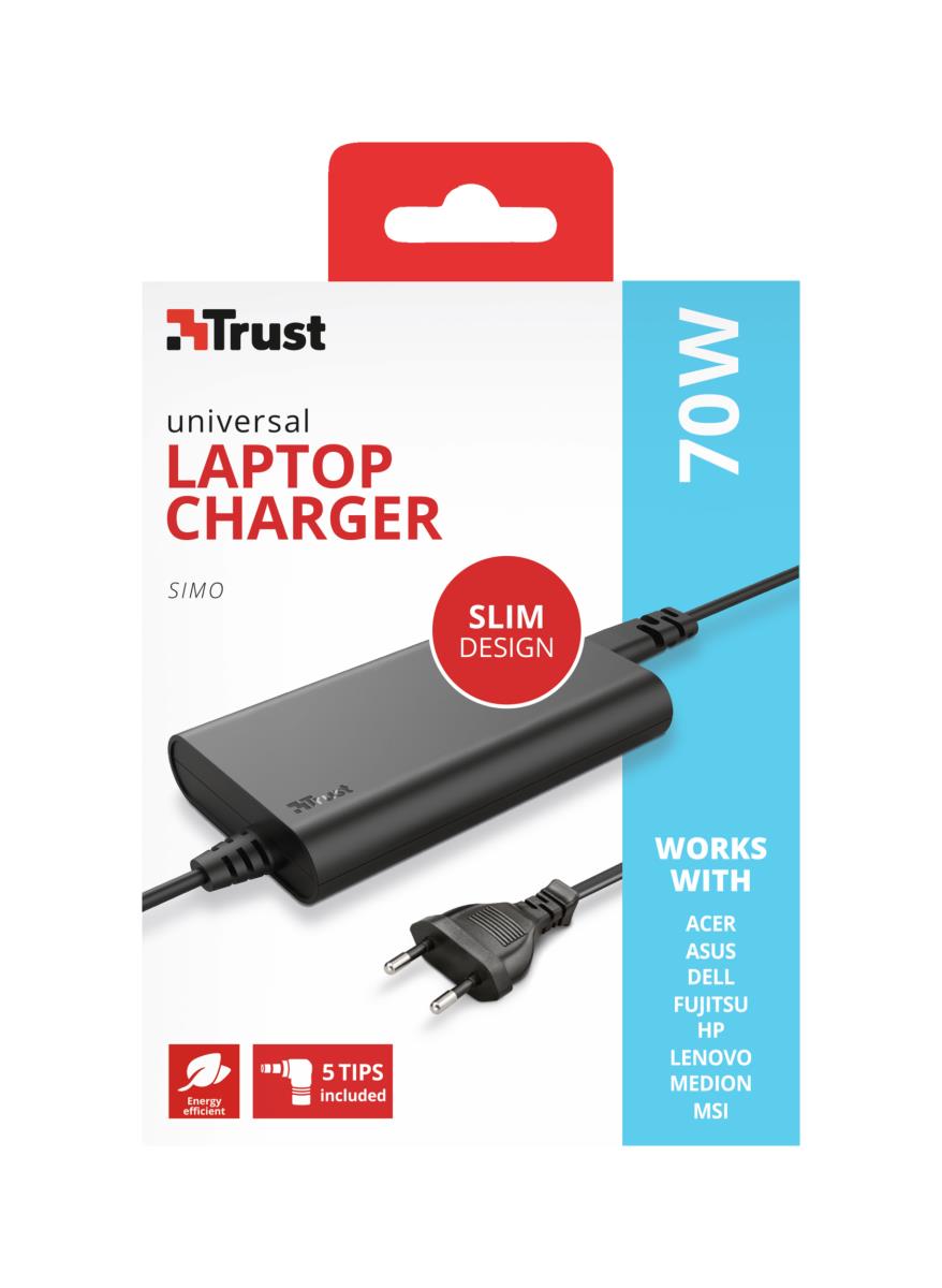 Simo Slim Laptop Charger 70w