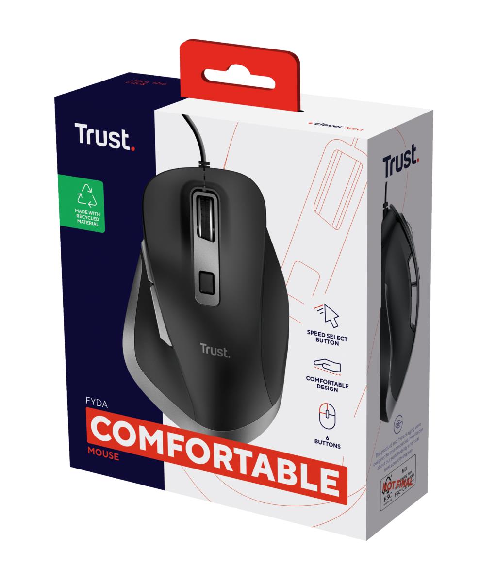 Fyda Wired Mouse Eco With Warranty 5 Years