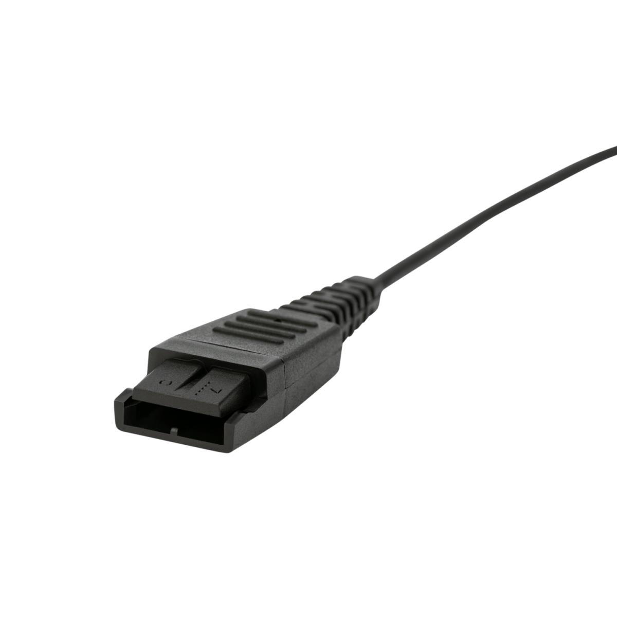 Headset Biz 2300 - Mono - Quick Disconnect (QD) Connector - Black - Balanced Noise Cancelling