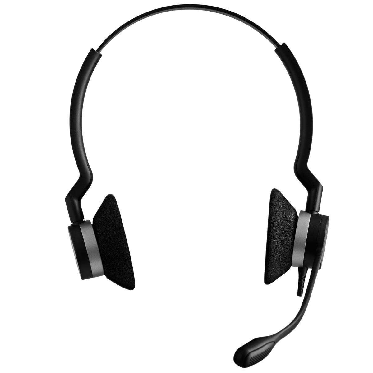 Headset Biz 2300 - Duo - Quick Disconnect (QD) Connector - Black - Noise Cancelling - Balanced