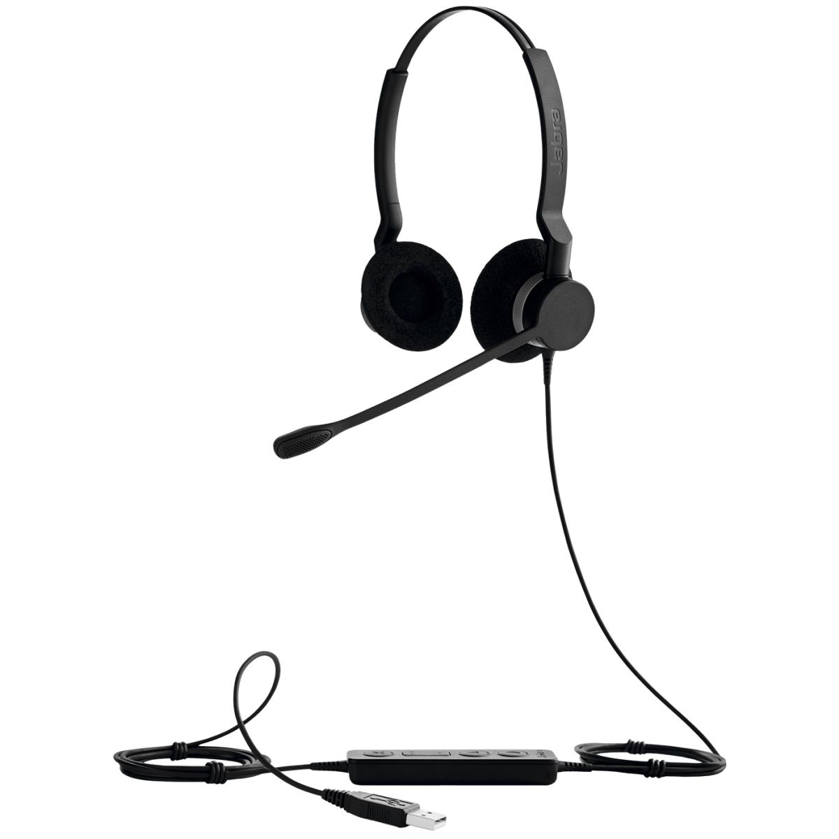 Headset Biz 2300 MS - Duo - USB - Black